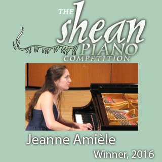 2016 Shean Piano Competition Winner Jeanne Amièle