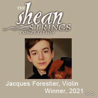 2021 Shean Strings Competition Winner Jacques Forestier, Violin