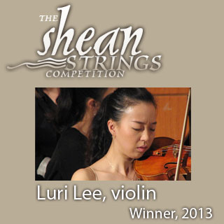 2013 Shean Strings Competition Winner Luri Lee, Violin