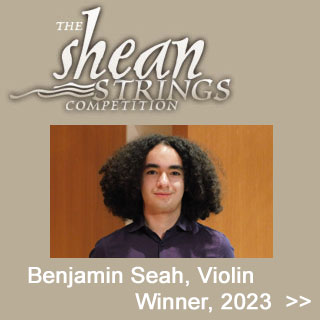 2023 Shean Strings Competition Winner Benjamin Seah, Violin